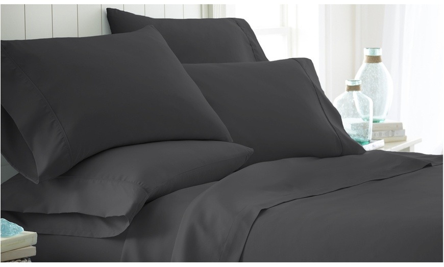 Image 28: Bamboo Softness Luxury 6 Piece Softest Bed Sheet Set