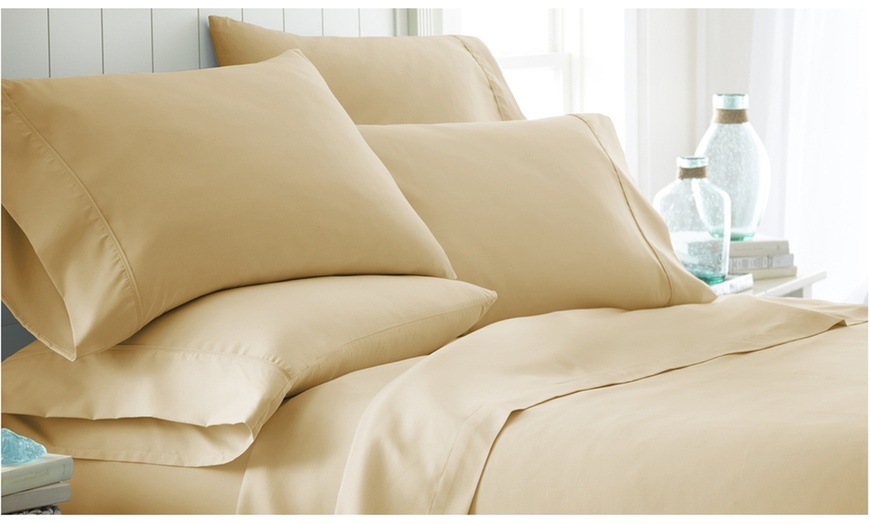 Image 46: Bamboo Softness Luxury 6 Piece Softest Bed Sheet Set