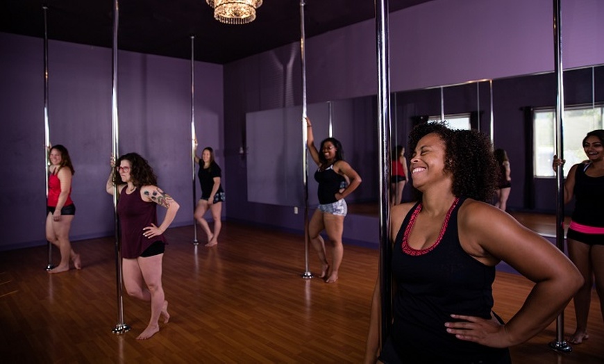 Image 1: 50% Off Pole-Dancing or Burlesque Classes    