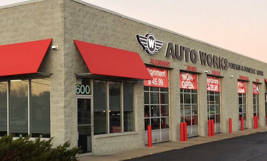 Image 1: 58% Off Four-Wheel Alignment at W Auto Works