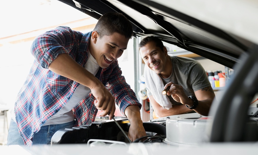 Image 1: Up to 18% Off on Oil Change at Midwest Auto Care Inc