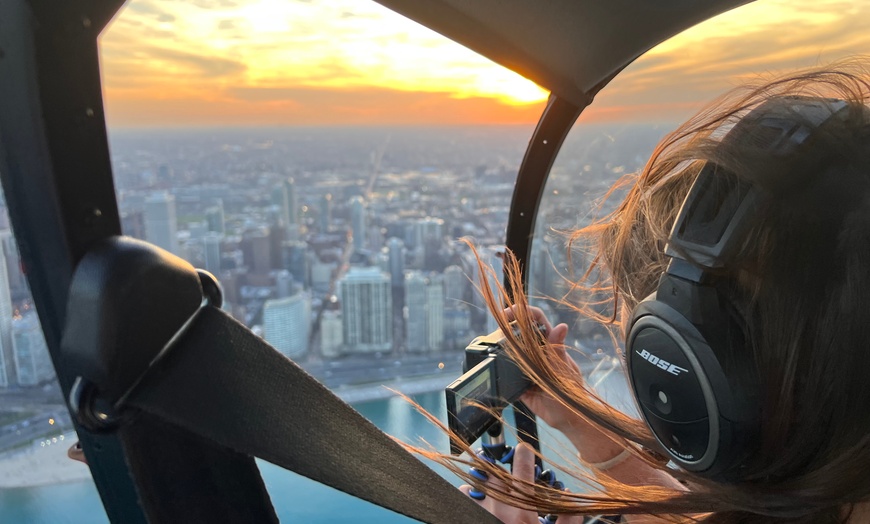 Image 1: Up to 26% Off on Helicopter Ride at Fly Heli Chicago