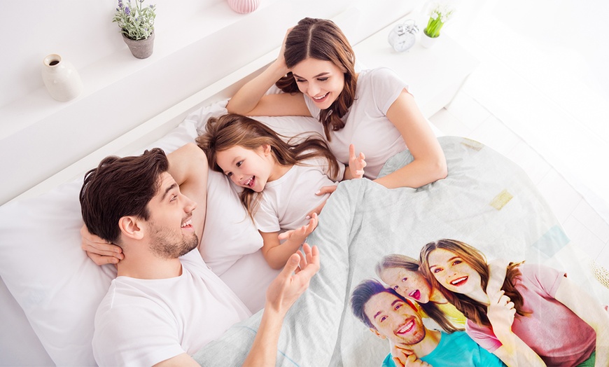 Image 5: Up to 89% Off Personalized Photo Blankets from ✰ Printerpix ✰